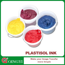 Qingyi mejor precio tinta de plastisol para tela